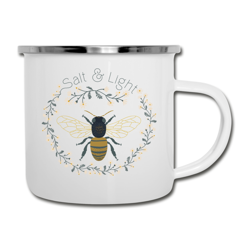 Bee Salt & Light - Camper Mug - white