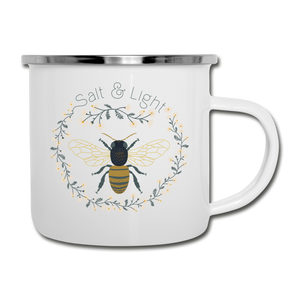 Bee Salt & Light - Camper Mug - white