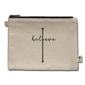 I Believe - Carry All Pouch - natural