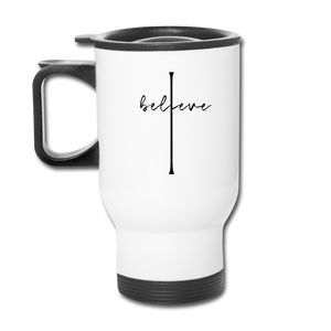 I Believe - Travel Mug - white