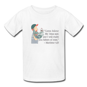 Fishers of Men - Kids' T-Shirt - white