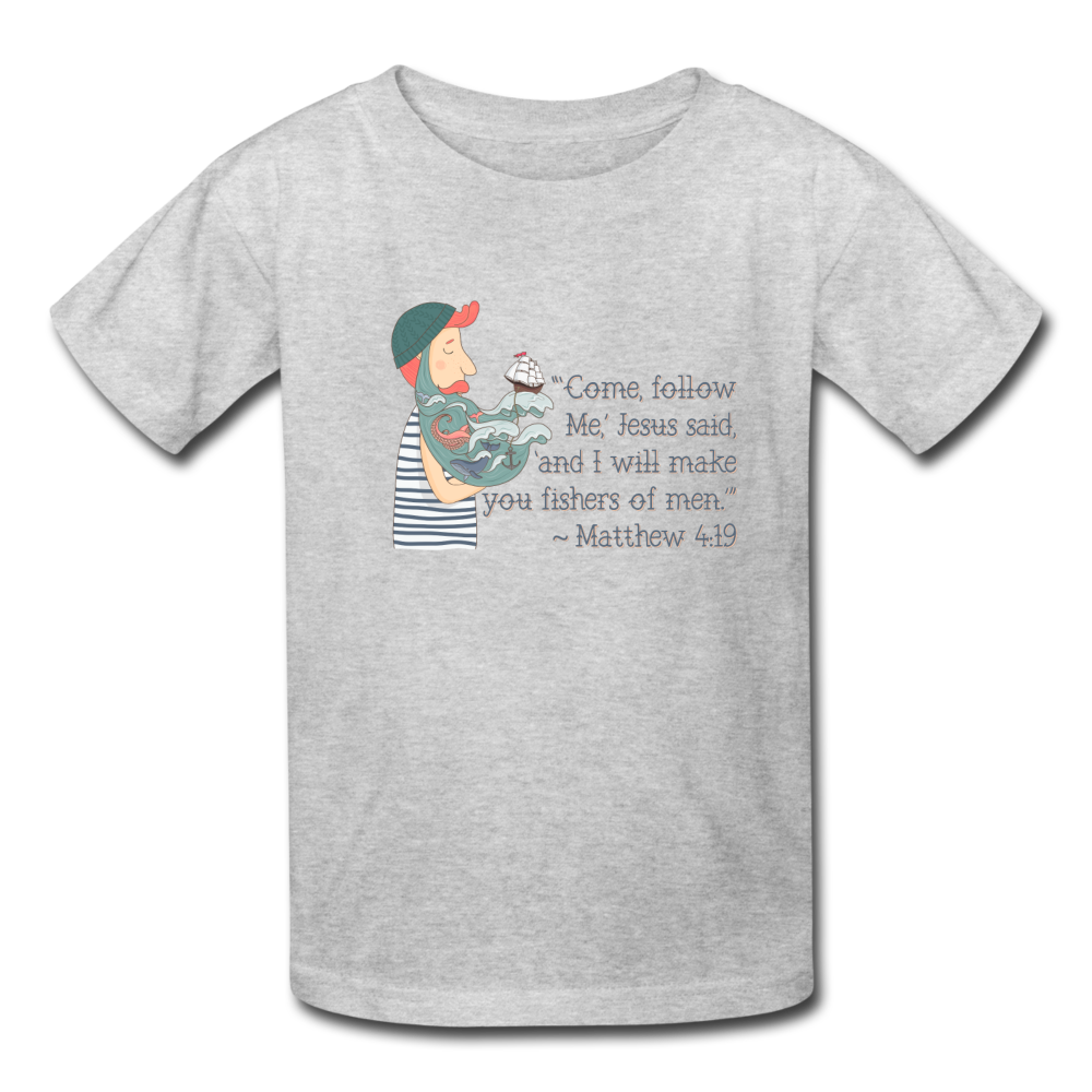 Fishers of Men - Kids' T-Shirt - heather gray