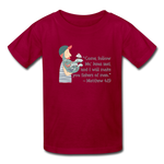 Fishers of Men - Kids' T-Shirt - dark red