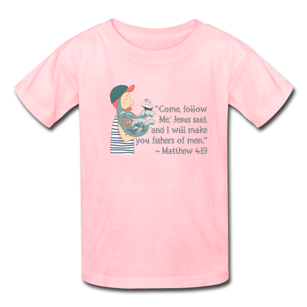 Fishers of Men - Kids' T-Shirt - pink