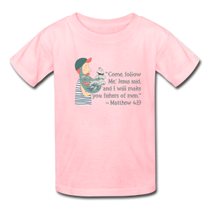 Fishers of Men - Kids' T-Shirt - pink