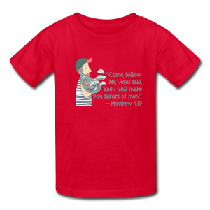 Fishers of Men - Kids' T-Shirt - red