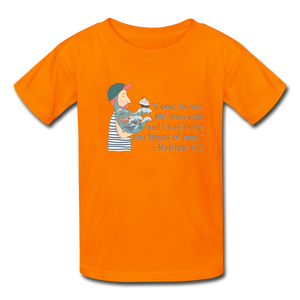 Fishers of Men - Kids' T-Shirt - orange