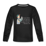 Fishers of Men - Kids' Premium Long Sleeve T-Shirt - black