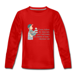 Fishers of Men - Kids' Premium Long Sleeve T-Shirt - red