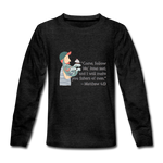 Fishers of Men - Kids' Premium Long Sleeve T-Shirt - charcoal gray