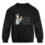Fishers of Men - Kids' Crewneck Sweatshirt - black