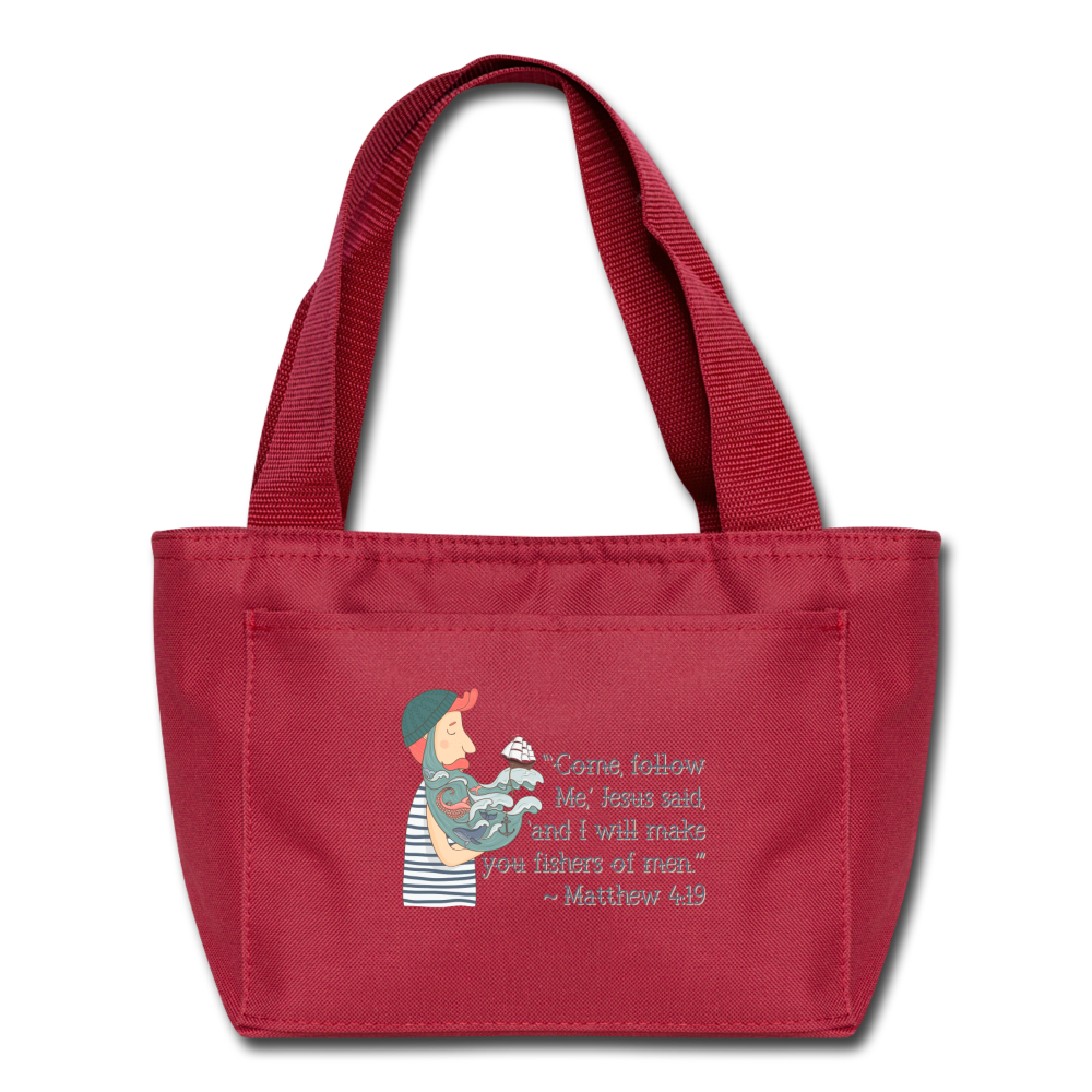 Fishers of Men - Lunch Bag - red