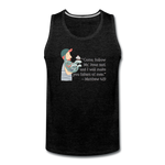 Fishers of Men - Men’s Premium Tank - charcoal gray