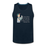 Fishers of Men - Men’s Premium Tank - deep navy