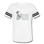 Fishers of Men - Vintage Sport T-Shirt - white/black