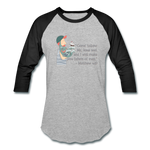 Fishers of Men - Baseball T-Shirt - heather gray/black