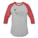 Fishers of Men - Baseball T-Shirt - heather gray/red