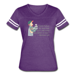 Fishers of Men - Women’s Vintage Sport T-Shirt - vintage purple/white