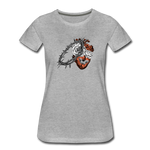 Heart for the Savior - Women’s Premium T-Shirt - heather gray