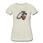 Heart for the Savior - Women’s Premium T-Shirt - heather oatmeal