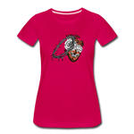 Heart for the Savior - Women’s Premium T-Shirt - dark pink