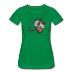Heart for the Savior - Women’s Premium T-Shirt - kelly green