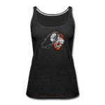 Heart for the Savior - Women’s Premium Tank Top - black