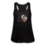 Heart for the Savior - Women's Flowy Tank Top - black