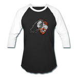 Heart for the Savior - Baseball T-Shirt - black/white