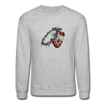 Heart for the Savior - Crewneck Sweatshirt - heather gray