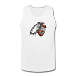 Heart for the Savior - Men’s Premium Tank - white