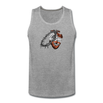 Heart for the Savior - Men’s Premium Tank - heather gray