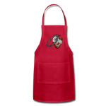 Heart for the Savior - Adjustable Apron - red