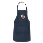 Heart for the Savior - Adjustable Apron - navy