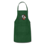 Heart for the Savior - Adjustable Apron - forest green