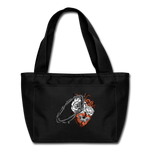 Heart for the Savior - Lunch Bag - black