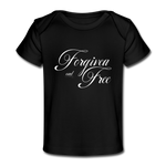 Forgiven & Free - Organic Baby T-Shirt - black