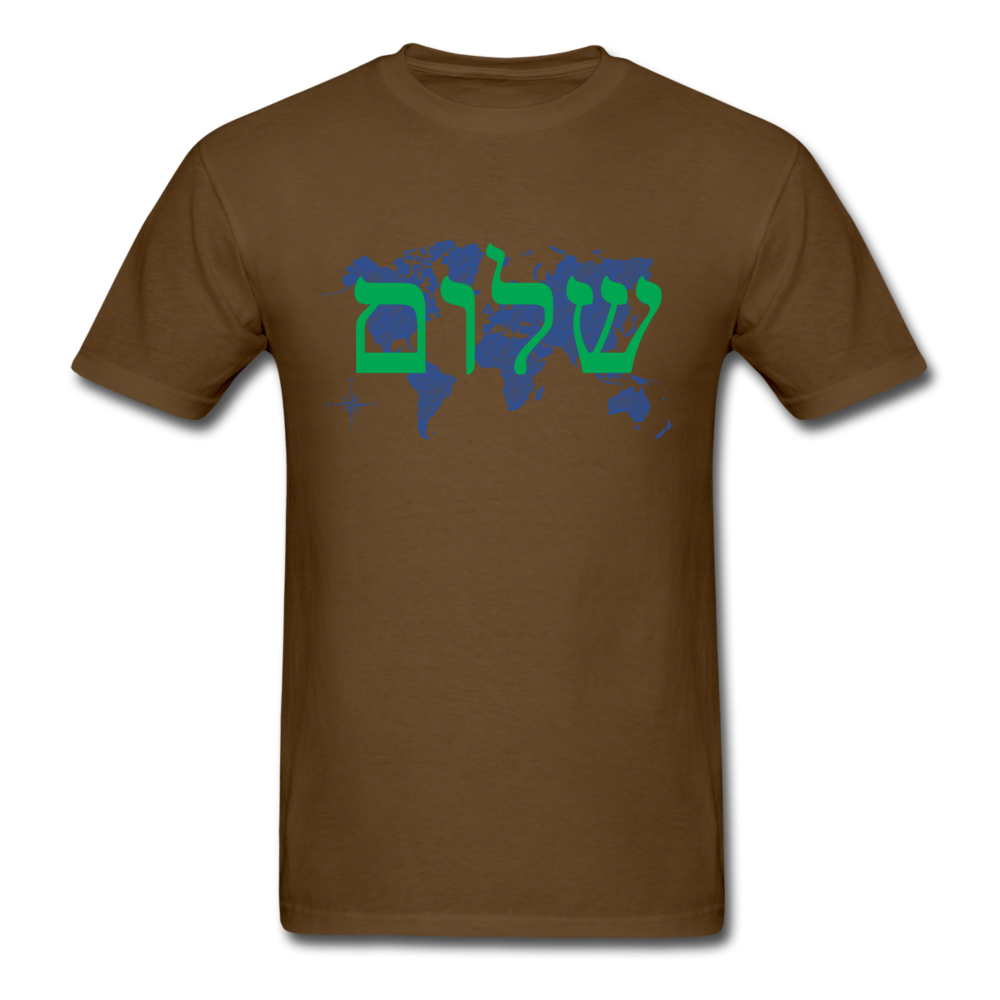 Peace on Earth - Unisex Classic T-Shirt - brown