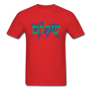 Peace on Earth - Unisex Classic T-Shirt - red