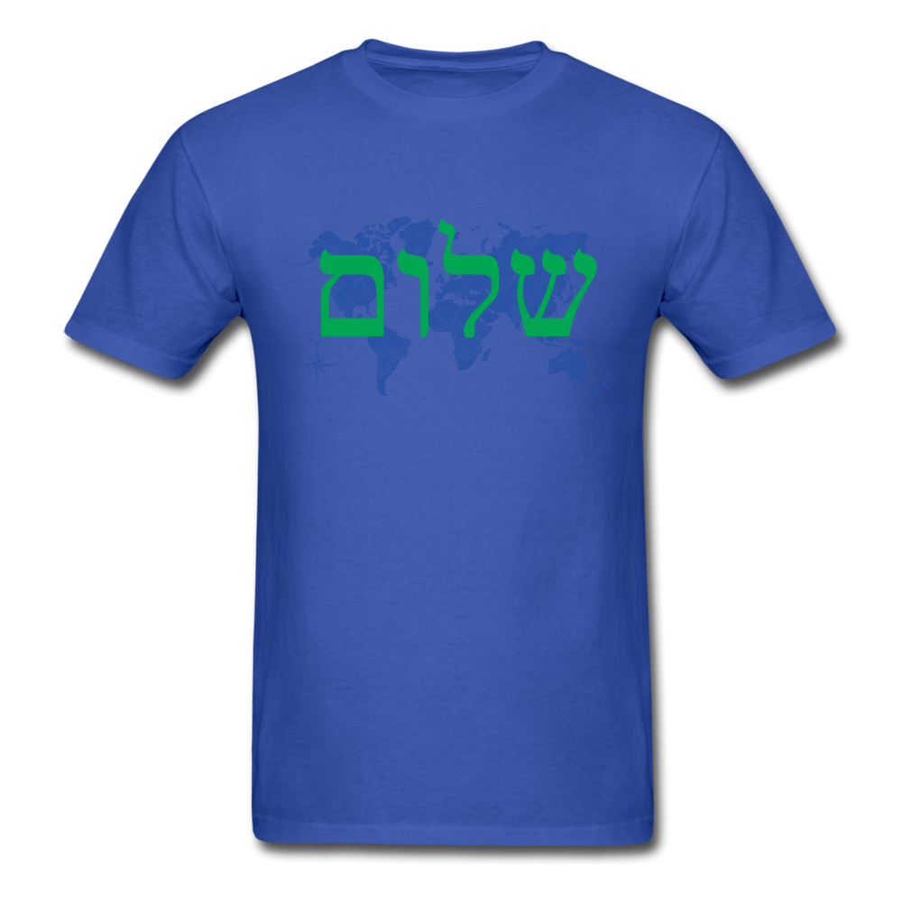 Peace on Earth - Unisex Classic T-Shirt - royal blue