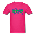 Peace on Earth - Unisex Classic T-Shirt - fuchsia