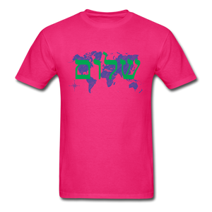 Peace on Earth - Unisex Classic T-Shirt - fuchsia