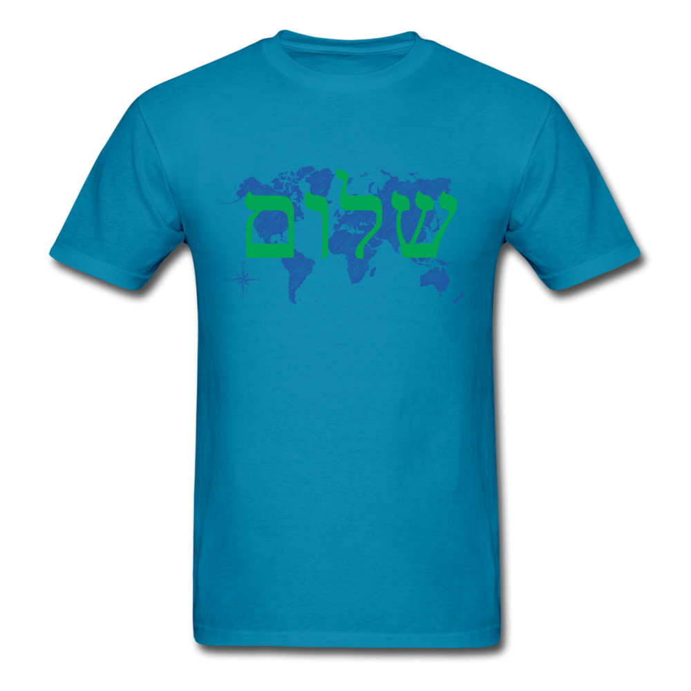 Peace on Earth - Unisex Classic T-Shirt - turquoise