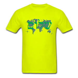 Peace on Earth - Unisex Classic T-Shirt - safety green