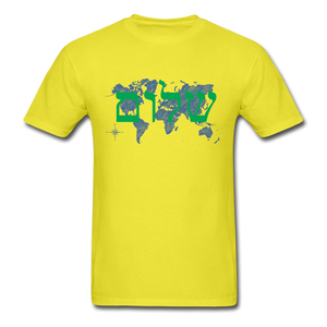 Peace on Earth - Unisex Classic T-Shirt - yellow