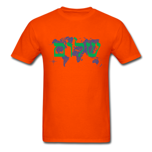 Peace on Earth - Unisex Classic T-Shirt - orange