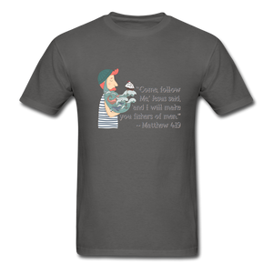 Fishers of Men - Unisex Classic T-Shirt - charcoal
