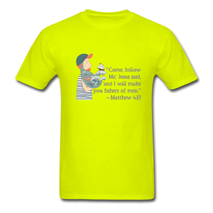 Fishers of Men - Unisex Classic T-Shirt - safety green