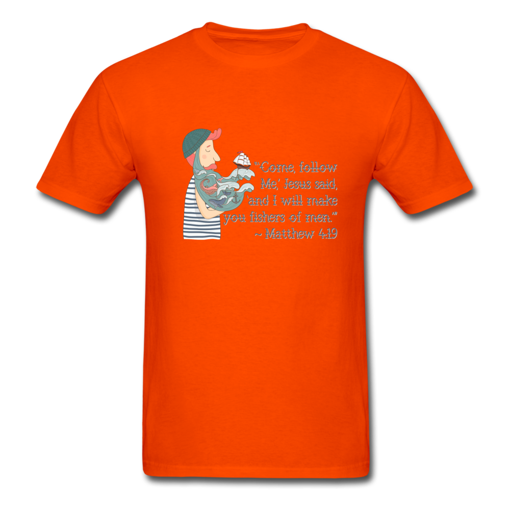 Fishers of Men - Unisex Classic T-Shirt - orange