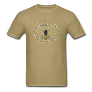 Bee Salt & Light - Unisex Classic T-Shirt - khaki